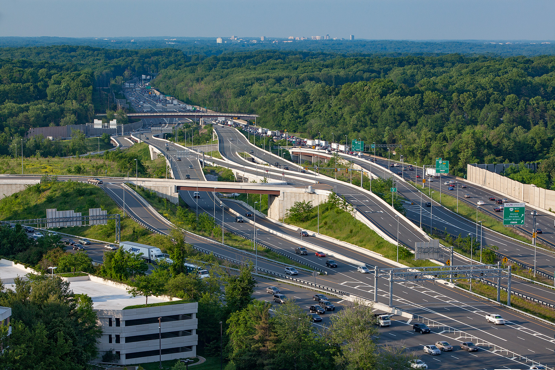 495 Express Lanes entrance